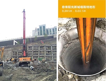 息烽阳光新城卡斯特地形